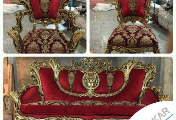 فروش مبلمان مصری تمام چوب