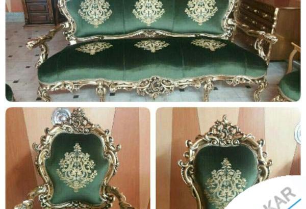 فروش مبلمان مصری تمام چوب