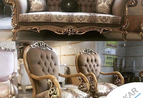 مبل کلاسیک مدل ژوبین