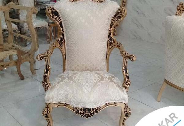 مبل ۷ نفره کلاسیک صبا تمام چوب