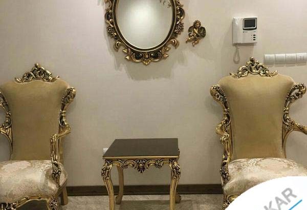 مبل ۷ نفره کلاسیک صبا تمام چوب