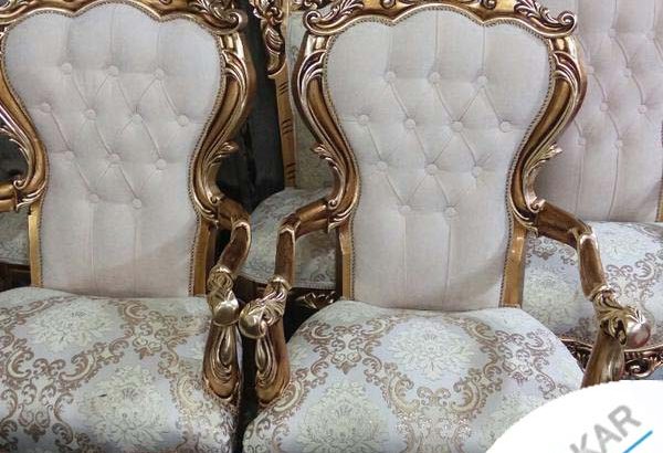 مبلمان سلطنتی کلاسیک مدل راحتی
