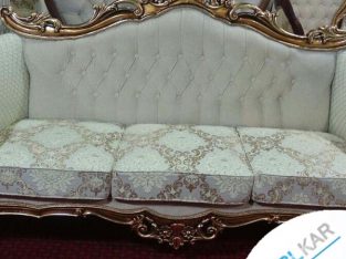 مبلمان سلطنتی کلاسیک مدل راحتی
