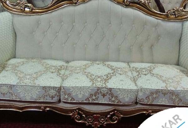 مبلمان سلطنتی کلاسیک مدل راحتی