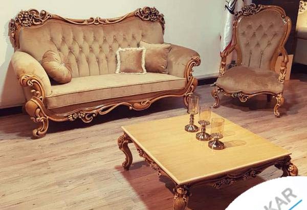 مبل کلاسیک نیلوفر