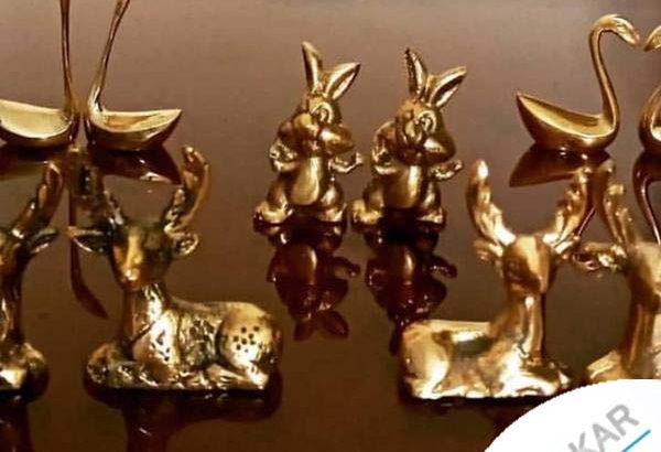مجسمه های برنزی در طرح های مختلف