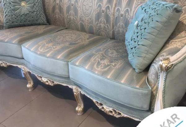 مبل استیل زمرد