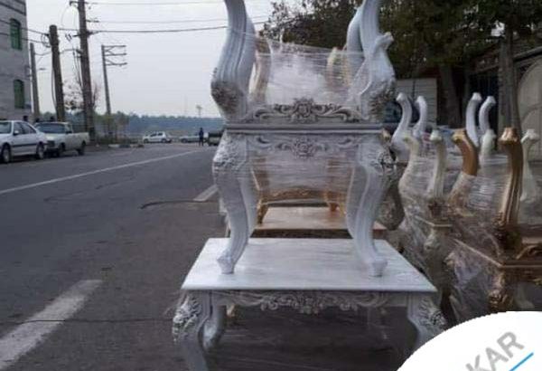 میز جلو مبلی عسلی