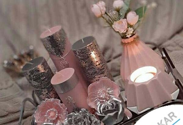 انواع شمع های مدرن