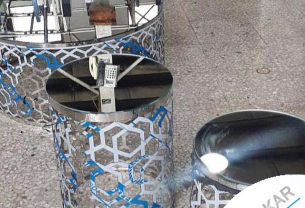 میز عسلی استیل
