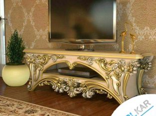 میز تلویزیون چوب راش