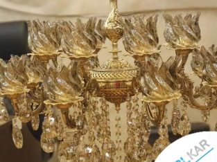 لوستر ۱۶ شعله پرکار