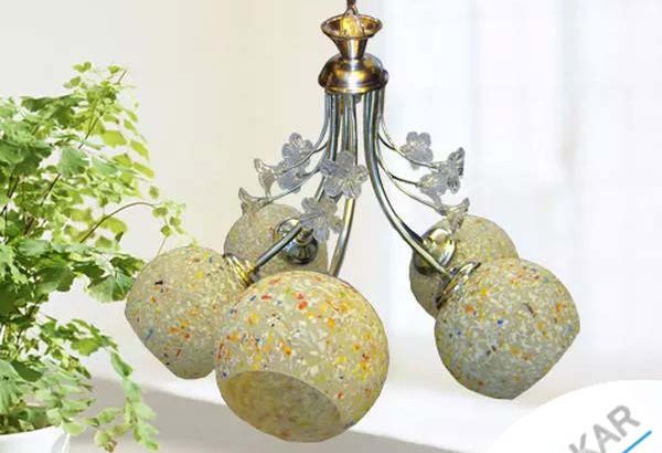 لوستر آویز گیلاسی آکبند