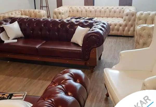 مبلمان زیبا و راحتی
