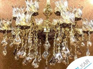 لوستر دوگل ۸شاخه ۱۲شعله