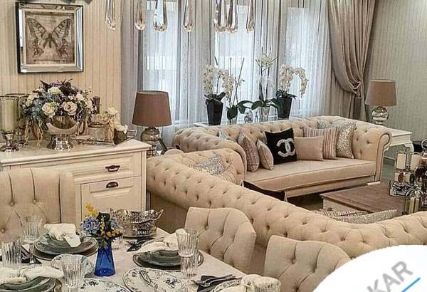 مبل چستر راحتی نگین