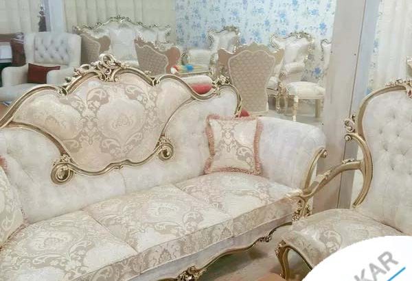 مبلمان استیل ورق طلا