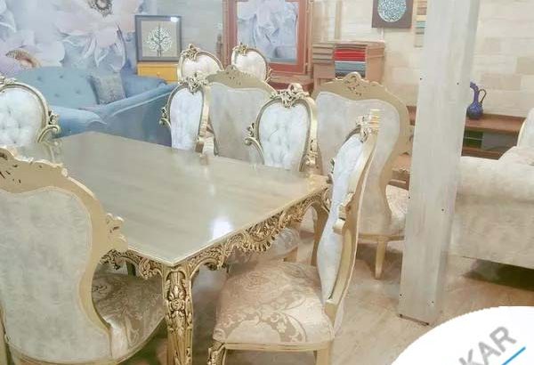 مبلمان استیل ورق طلا