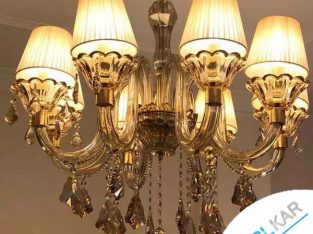 لوستر بوگاتی کریستالی نو