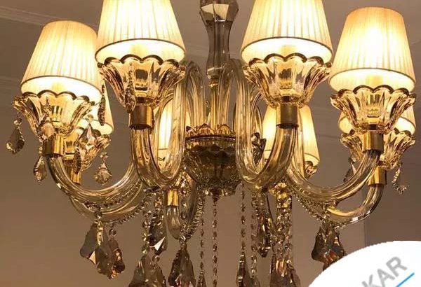 لوستر بوگاتی کریستالی نو