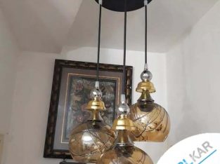 لوستر ۳شاخه سه اتاق خواب