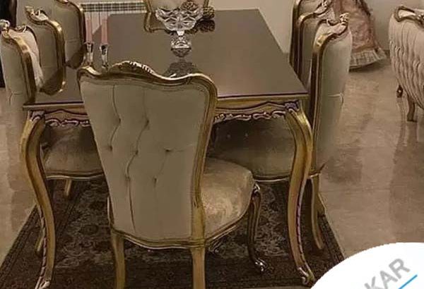 مبل سلطنتی زمرد لگنی
