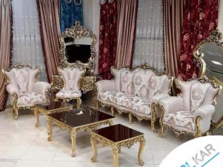 مبلمان استیل ورق طلا