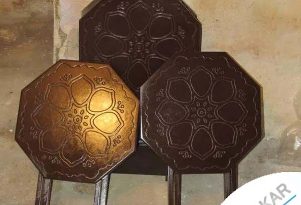 جلومبلی میز عسلی تاشو