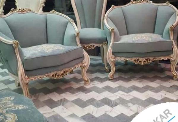 مبل استیل زمرد