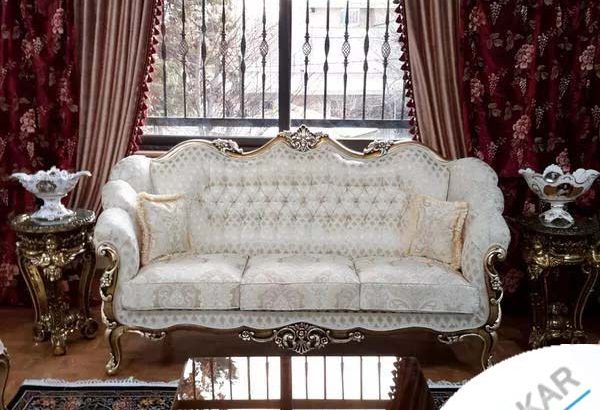 مبلمان دسته چوبی پرکار