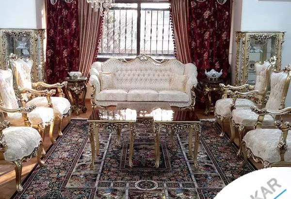 مبلمان دسته چوبی پرکار