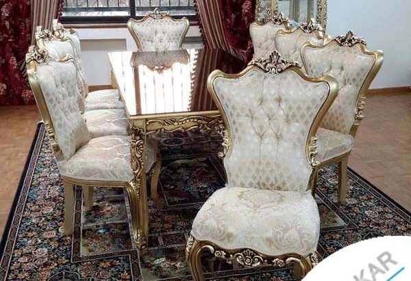 مبلمان دسته چوبی پرکار