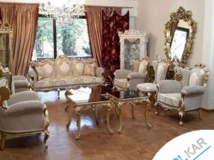 مبلمان استیل ورق طلا