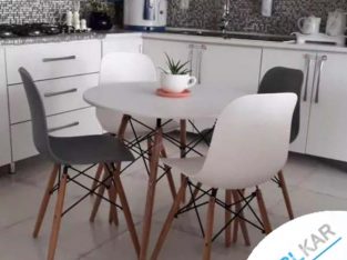 میز ناهارخوری پایه خراطی