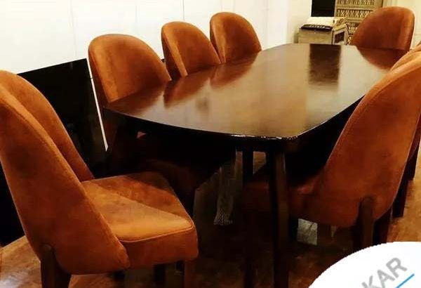 میز نهار خوری مدل بوگاتی