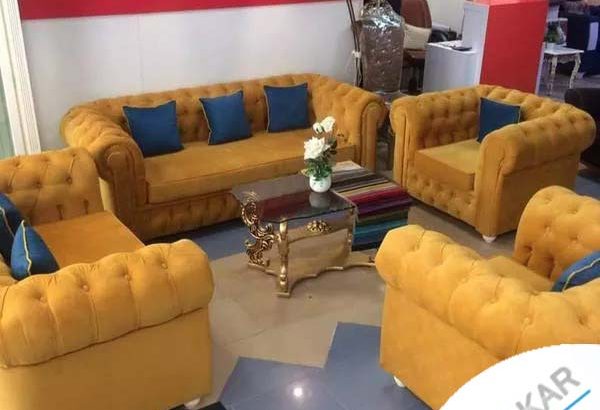 مبل راحتی چستر مکعبی