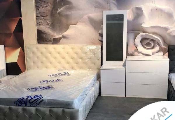 تخت خواب دونفره مدل تمام