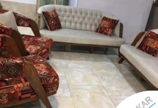 مبل راحتی چوب روسی
