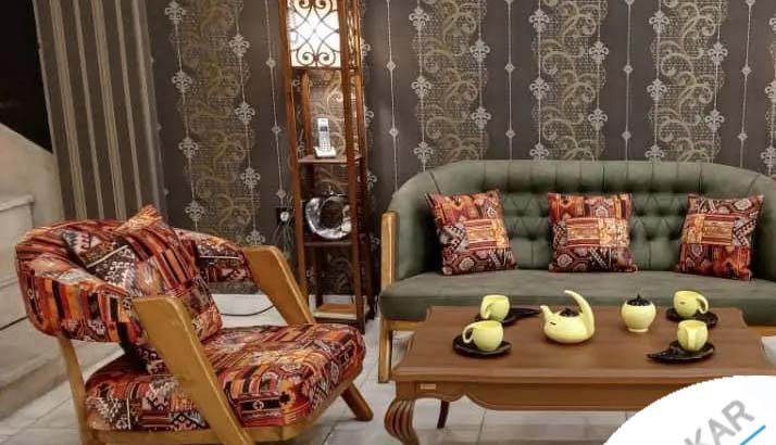 مبل ، مبلمان راحتی چوب