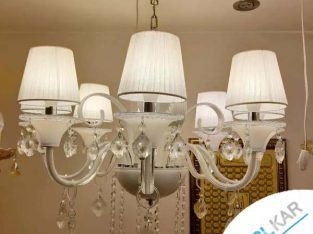 لوسترکریستالی صدفی کلاهکی