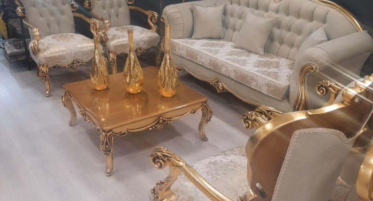 مبل کلاسیک سالن لاکچری