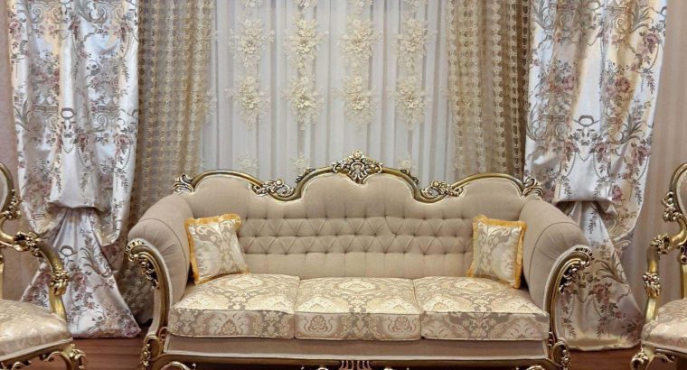 مبلمان استیل دسته منبتی